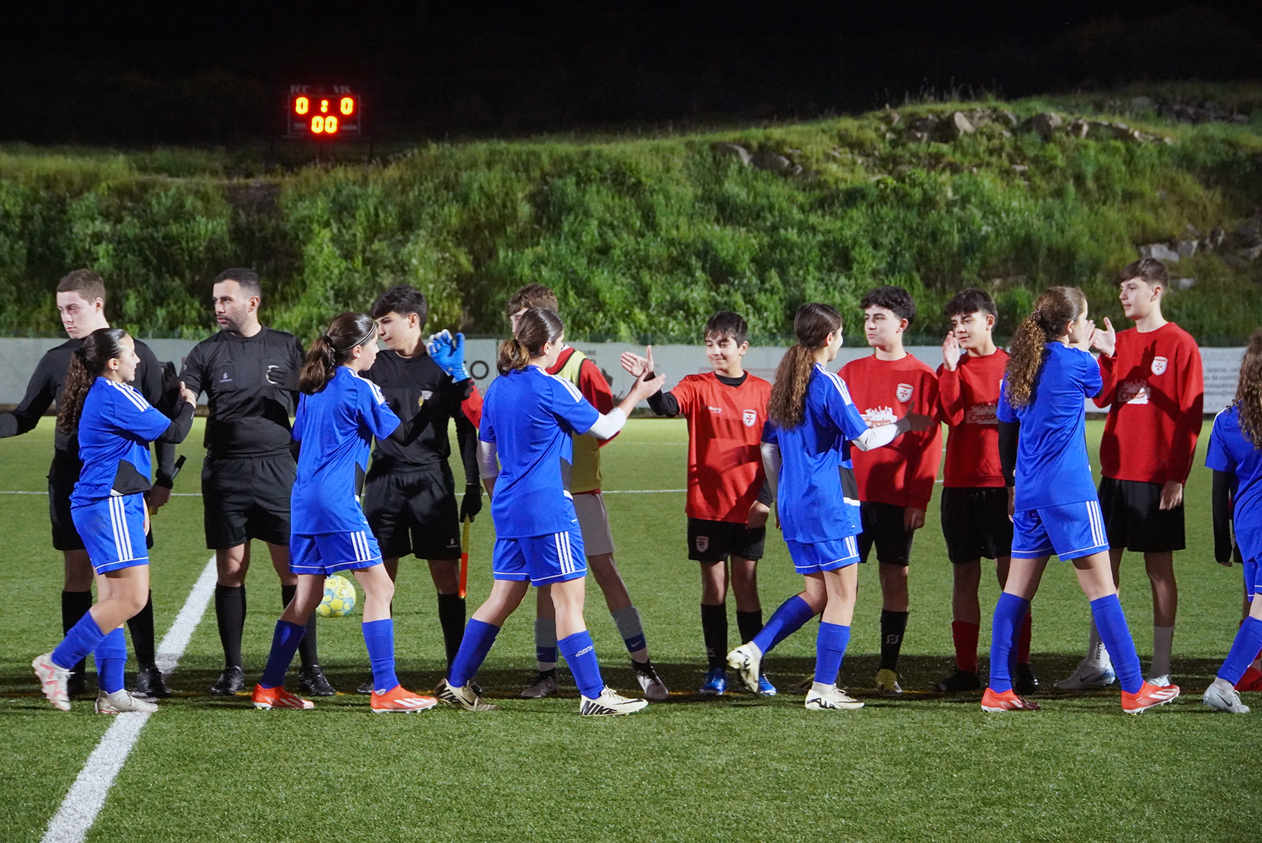 Sub-16 na fase final da preparação